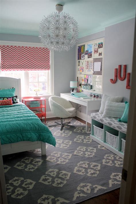 Designs for teenage girls' bedrooms should reflect her maturing tastes and style with a youthful yet more sophisticated look and need to be very stylish. 5 Ways to Get This Look: Small But Fun Tween Girl's Room ...