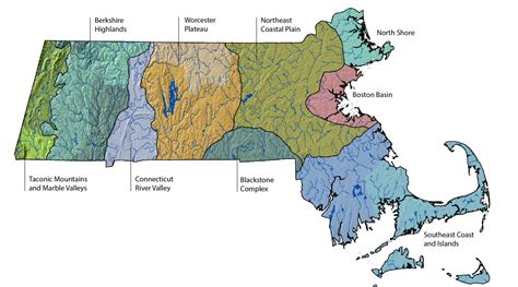 Ecoregions Of Massachusetts Grow Native Massachusetts