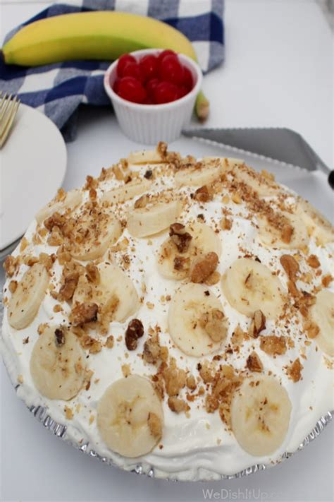 The Best No Bake Banana Cream Pie We Dish It Up