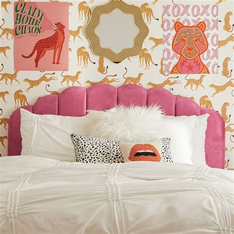 Gwyneth Upholstered Channeled Headboard Dorm Essentials Dormify