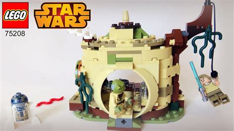 Lego Star Wars Yodas Hut Set 75208 Speed Build Instructions Youtube