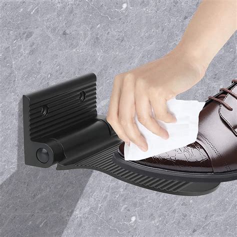 Shower Foot Rest Pedicure Foot Rest Heavy Duty Aluminum Alloy Shaving Shelf Fold Up Shower