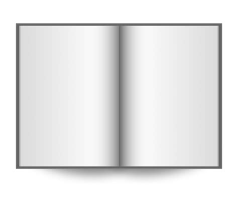 Blank Open Book 13089841 Png