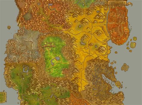 Quillboars WoW Map Kalimdor Barrens 