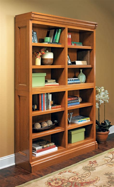 Modular Bookcase | Woodworking Project | Woodsmith Plans