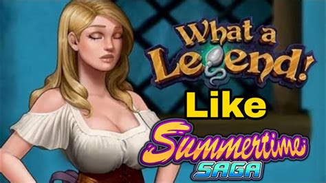 What A Legend Game Like Summertime Saga Youtube