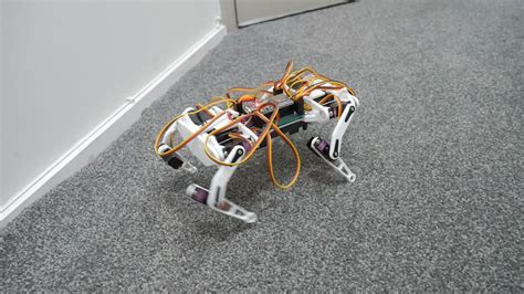 Esp32 Small Robot Dog Quadruped Robot Youtube