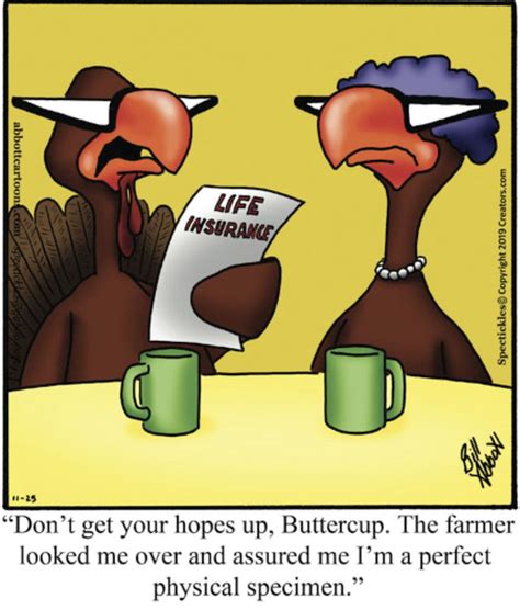 Spectickles Thanksgiving Cartoons By Bill Abbott Funny Thanksgiving