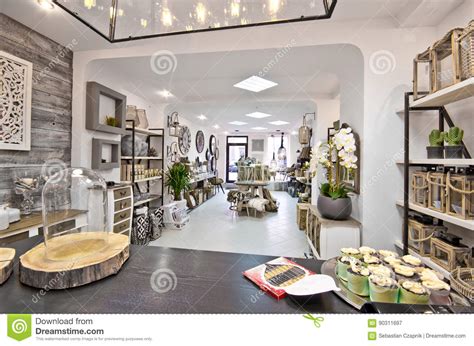 6 or 12 month special financing available. Home Decorations Shop Interior Stock Image - Image of ...