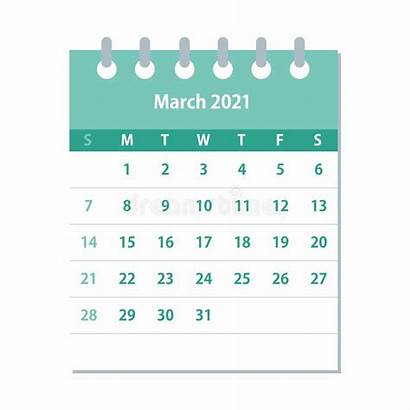 Calendar Monthly March Calendario Kalender Template Leaf
