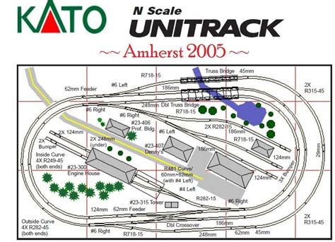 Kato Track Plan 002 Amherst 2005 Plan