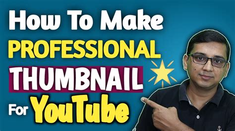 How To Make Hd Quality Professional Thumbnail For Youtube Videos