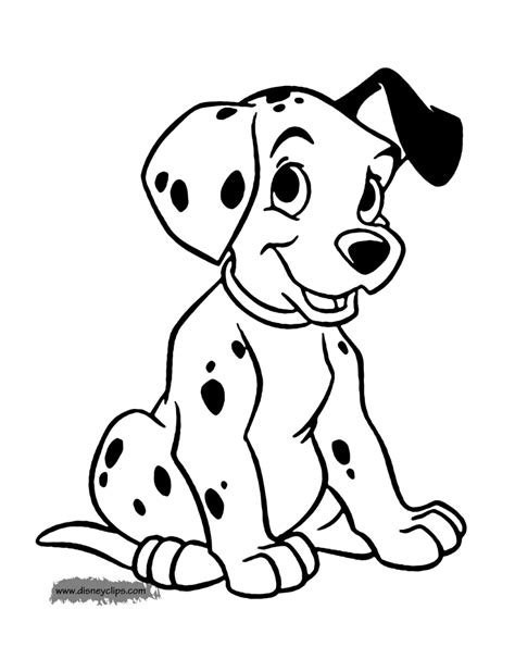 We've added over 2,000 new coloring pages and organized them by calendar so it's easier to find what you want! 101 Dalmatians Coloring Pages (6) | Disneyclips.com
