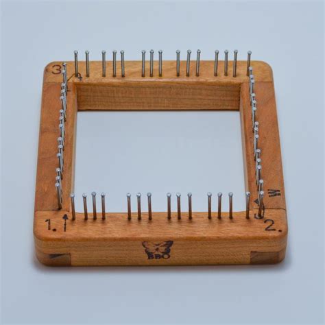 Cherry Pin Looms From Blue Butterfly Wooden Pin Loom Frame Etsy