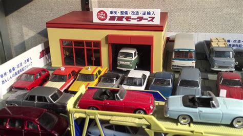 トミカコレクションディスプレイ第1弾 Japanese Miniature Car Tomica Collection Display
