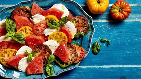 Watermelon And Mozzarella Salad Recipe The Fresh Market