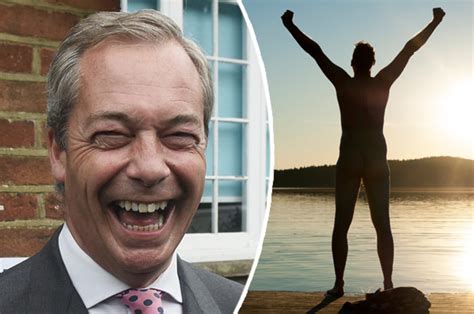 I Kept My Pants On Nigel Farage DENIES Skinny Dipping In Bournemouth Twitter Reacts Daily
