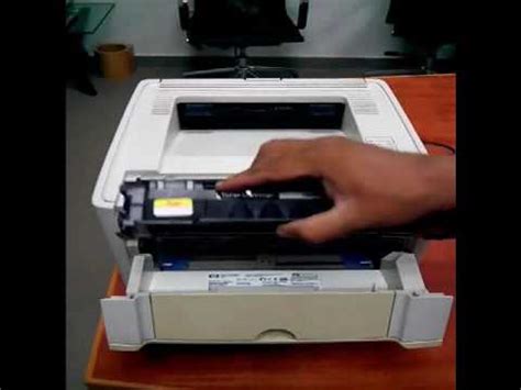 من أجل التواصل مع برامج التشغيل الخاصة بالطابعة من تعريفات هامة ضرورية. HP 1320 Printer Paper Jam Front - YouTube