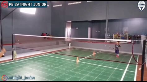 Latihan Drilling Badminton 3 Titik Untuk Usia Dini YouTube