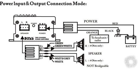 Mono Amp Wiring Diagram
