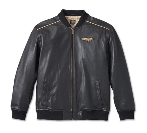 Mens 120th Anniversary Leather Jacket Harley Davidson In