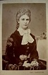 1867 Elisabeth wearing dark dress by Emil Rabending. Repinned by www ...
