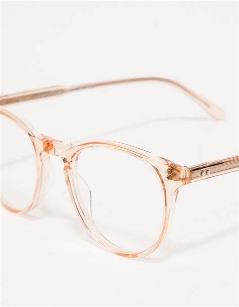 Garrett Leight Milwood 46 In Pink Crystal Fashion Eye Glasses Trendy Glasses Crystal