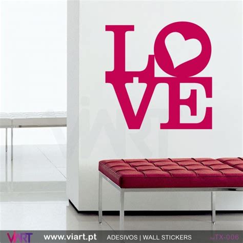 Love Wall Stickers Vinyl Decoration Viart