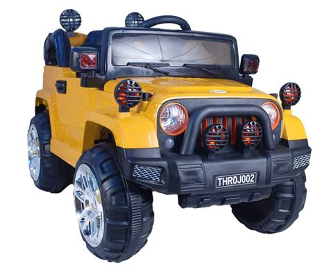 Flipto Off Roader Jeep Rechargeable Battery Operated Ride On For Kids