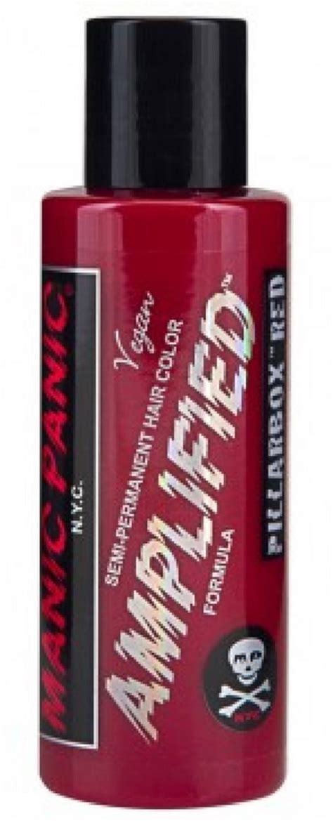 Manic Panic Amplified Semi Permanent Hair Color Pillar Box Red 4 Oz