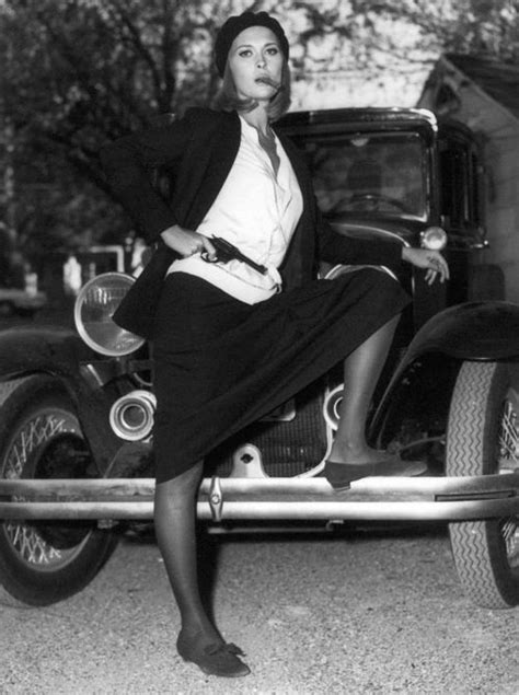 Faye Dunaway Bonnie And Clyde Cigar Beret Bonnie Parker Bonnie