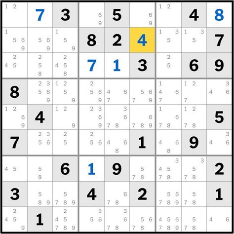 New York Times Daily Hard Sudoku Been Stuck Here For A While Now Any