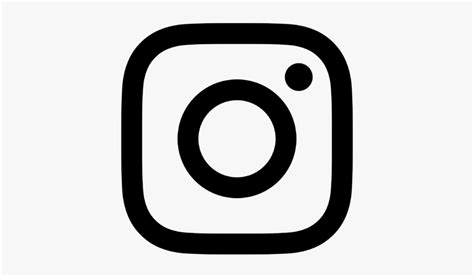 Instagram logo has pretty much paved the platform's way. Transparent Background Black Instagram Logo, HD Png ...