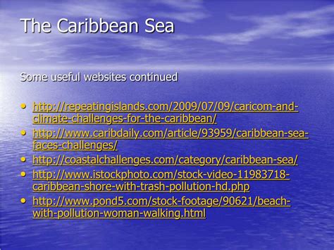 Ppt The Caribbean Sea Powerpoint Presentation Free Download Id5402659