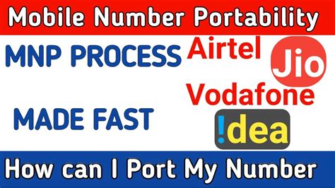 How Can I Port My Number Mobile Number Portability New Procedure To