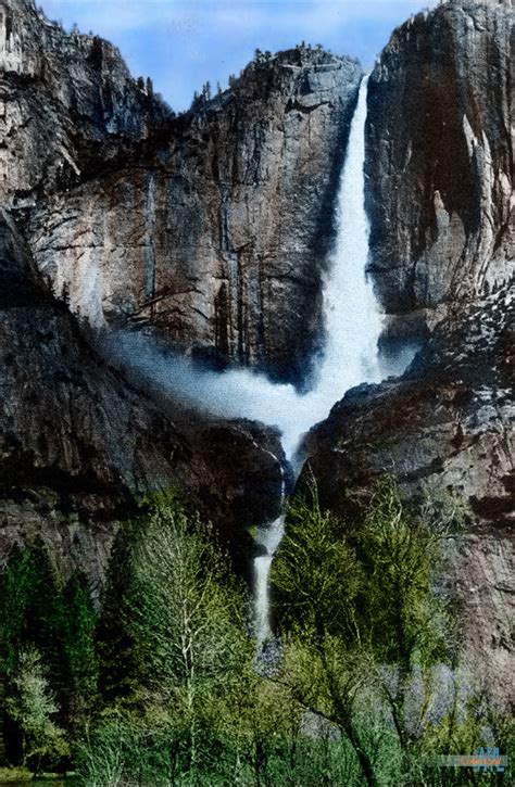 Colors For A Bygone Era Ansel Adams Yosemite Falls