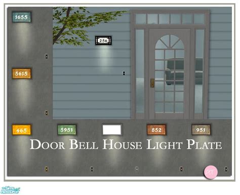 Dots Door Bell House Light Plate