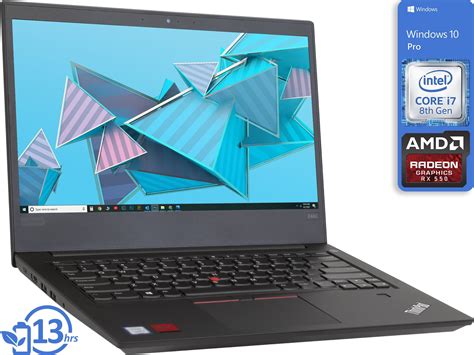 Lenovo Thinkpad E480 Gaming Notebook 14 Ips Fhd Display Intel Core