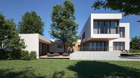 Modern Private House On Behance
