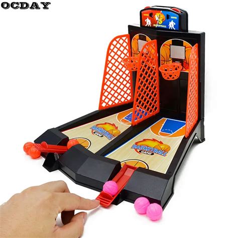 Buy Ocday 2 Players Mini Basketball Toy Hoop Shooting Stand Toy Indoor Outdoor