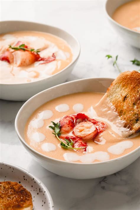 Creamy Lobster Bisque ~sweet And Savory