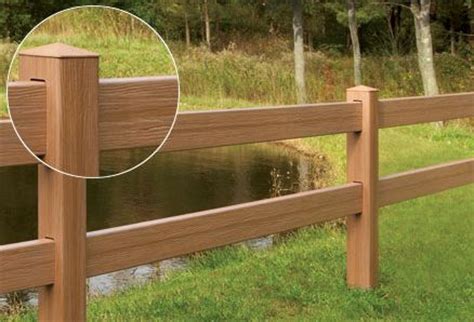 Us vinyl fence supplies look like new, year after year. Bufftech Certagrain Post and Rail