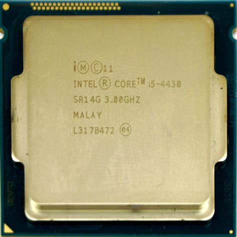 Intel Core I5 4430 Sr14g 300ghz Quad 4 Core Lga1150 84w Cpu Processor