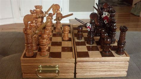 I Made A Chess Set Woodworking