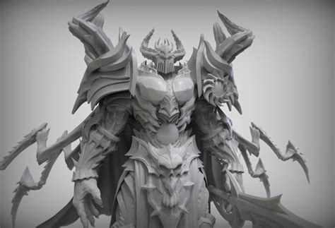 Brave Conquest Gaming 3d Model Character Designs By Chen Longfei