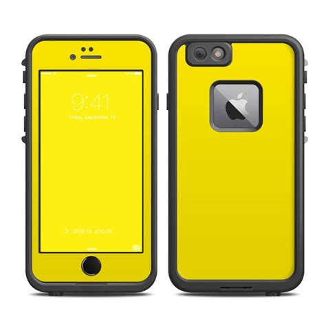 Lifeproof Iphone 6 Plus Fre Case Skin Solid State Yellow By Solid
