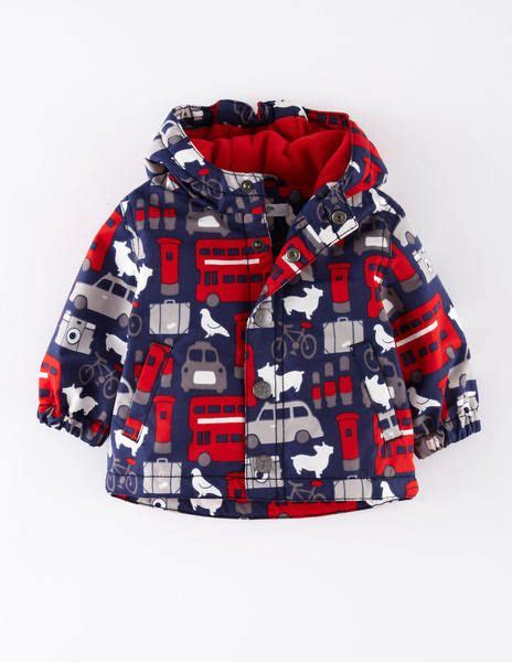 Hooded flap pocket plain fleece lined coat. Baby Fleece Lined Mac | Cute outfits for kids, Baby coat ...