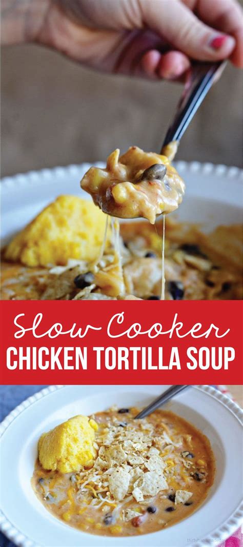 Slow Cooker Chicken Tortilla Soup Recipe Recipes Slow Cooker 19440 Hot Sex Picture