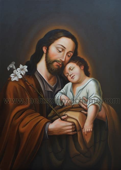 Joel Espinoza San José Con El Niño Jesús