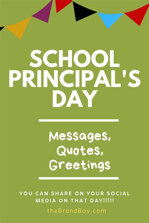 Principals Day Wishes And Quotes